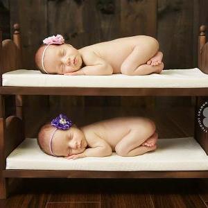 Small Traditional Newborn Twins Photography Prop..