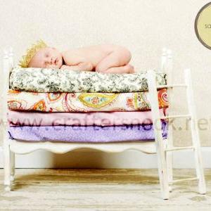 Princess And The Pea Newborn Twins Photography..