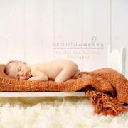 Unfinished Large Traditional Newborn Infant Photography Prop Posing Doll Bed Child Portrait