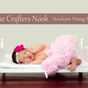 Small Traditional Newborn Photo Prop Baby Doll Posing Bed - DIY Photography Portrait